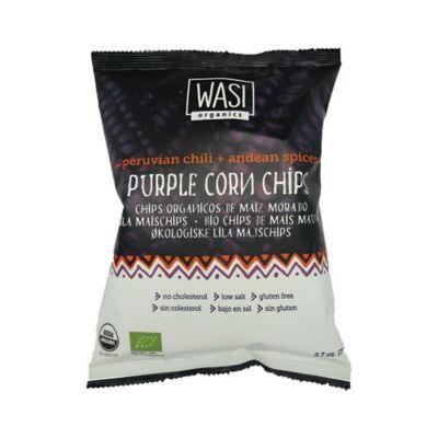 Chips de Maíz Morado Wasi Organics Picante Bolsa 70 g