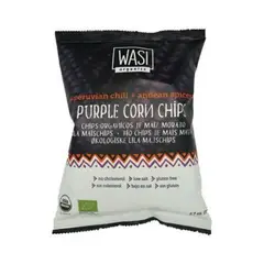 WASI ORGANICS - Chips de Maíz Morado Wasi Organics Picante Bolsa 70 g