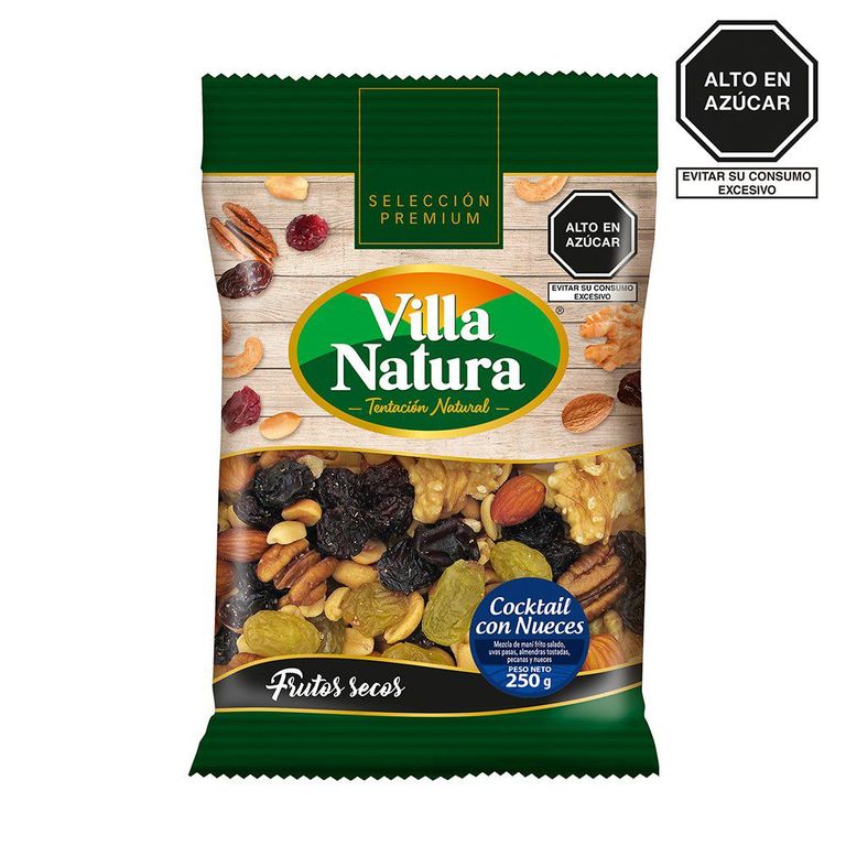 Cocktail de Nueces Villa Natura Bolsa 250 g