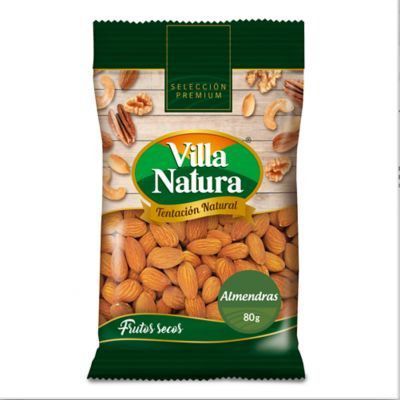 Almendras Villa Natura Bolsa 80 g
