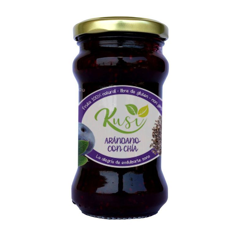 Mermelada Kusi Arándano con Chía Envase 230 g