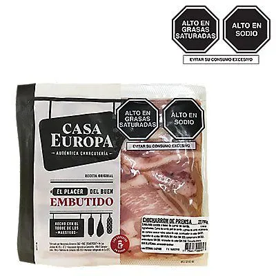 Chicharrón de Prensa Casa Europa Empaque 200 g