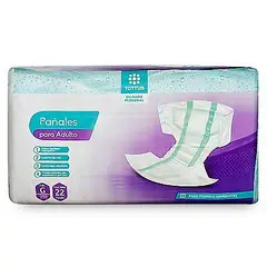 TOTTUS - Pañal Para Adulto Talla G Empaque 22 Und