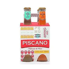 PISCANO - Bebida RTD Piscano Surtido Pack 4 Botellas 275 mL