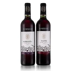E.COPELLO - Pack Vino Borgoña 750 mL + Vino Tinto Semiseco 750 mL