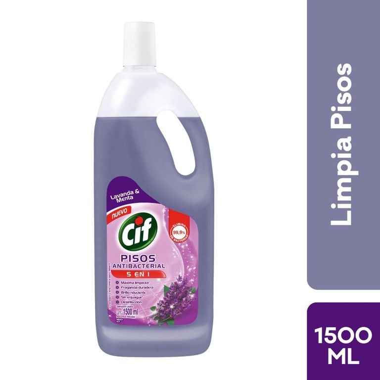 Limpia Pisos Cif Lavanda y Menta Botella 1.5 L
