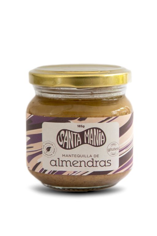 Mantequilla de Almendras Santa Manía Pote 185 g