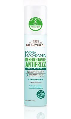 Desenredador Antifrizz Be Natural Hydra Macadamia Envase 200 mL