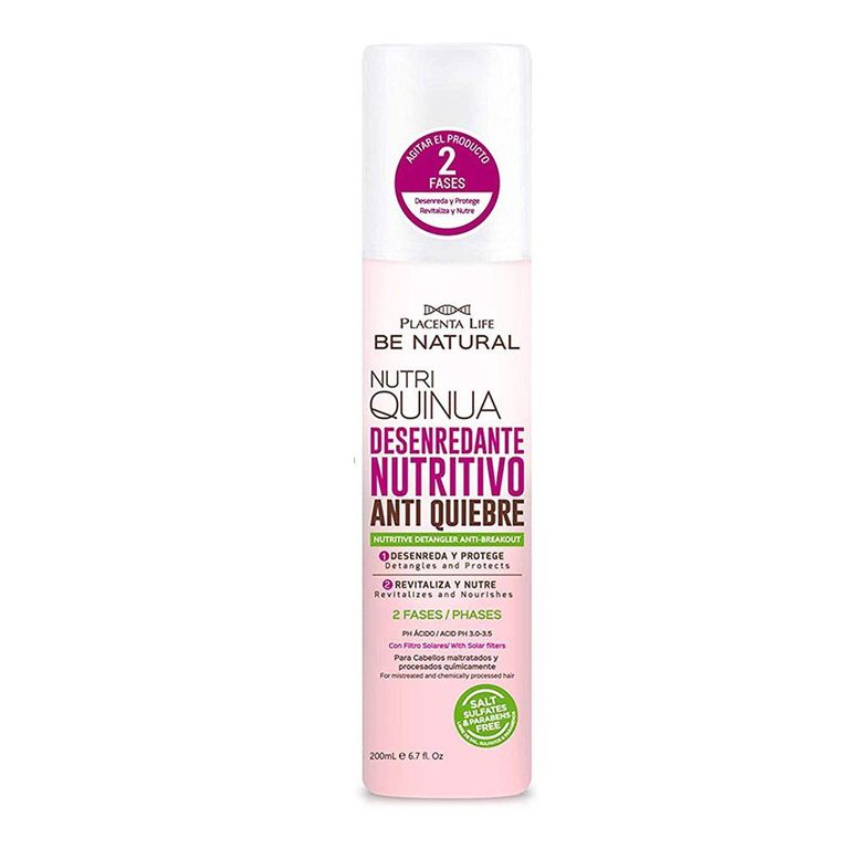 Desenredador Be Natural Anti Frizz Nutri Quinua Envase 200 mL