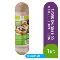 TOTTUS - Enrollado de Pollo con Frutas Secas Tottus Empaque 1 Kg