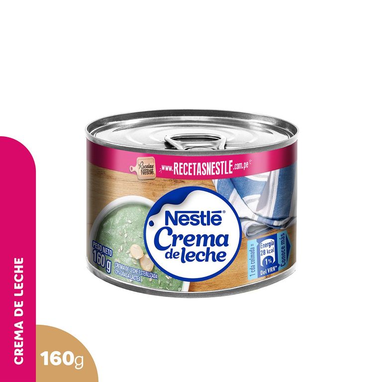 Crema de Leche Nestlé Lata 160 g