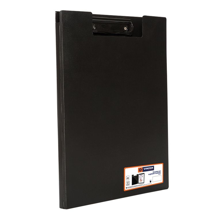 Carpeta Vinifan Con Sujetador Negro