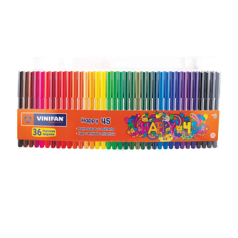 Plumón Vinifan Happy 45 Estuche Und