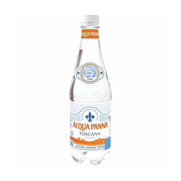 Agua Mineral Acqua Panna Sin Gas Botella 500 mL