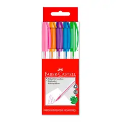 FABER CASTELL - Faber Lapicero TriluX032 M + R + C + A + V X5Un