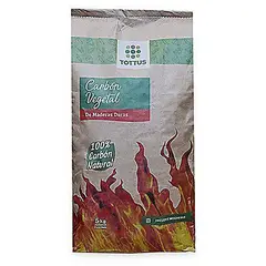 TOTTUS - Carbón Vegetal Bolsa 5 Kg