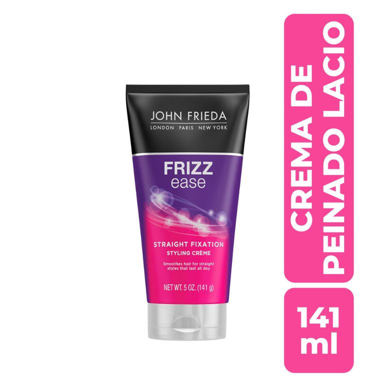 Crema Para Peinar Frizz Ease Fijación Recta Envase 141 g