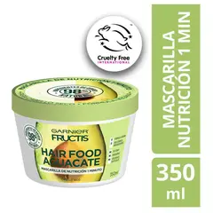 FRUCTIS - Mascarilla Garnier Hair Food Aguacate Nutrición Envase 350 mL