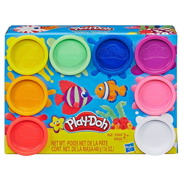Masas y Plastilinas Play Doh 8 Pack Surtido