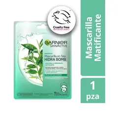 GARNIER - Mascarilla Garnier Tela Hidra Bomb Matificante