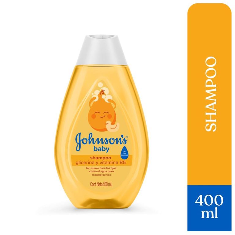 Shampoo Johnsons Baby Original Botella 400 mL