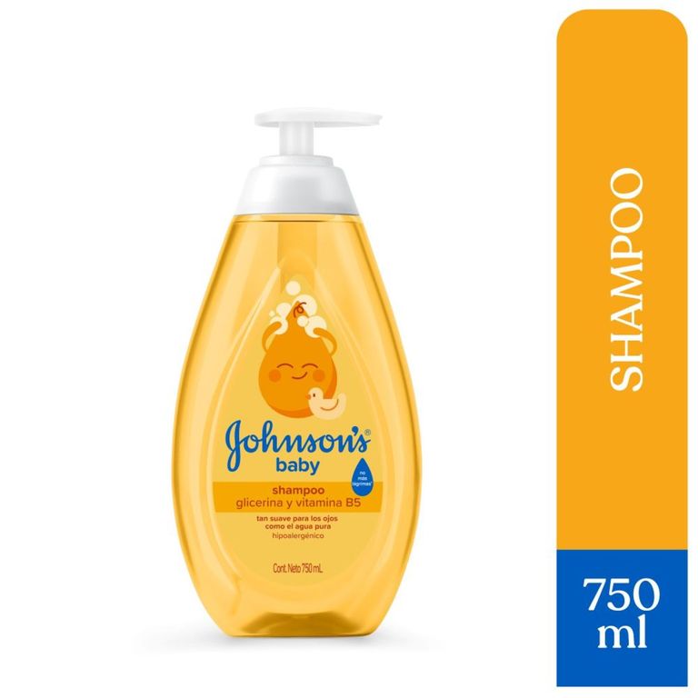 Shampoo Johnsons Baby Original Botella 750 mL