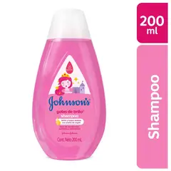 JOHNSONS - Shampoo Bebé Gotas De Brillo Botella 200 mL