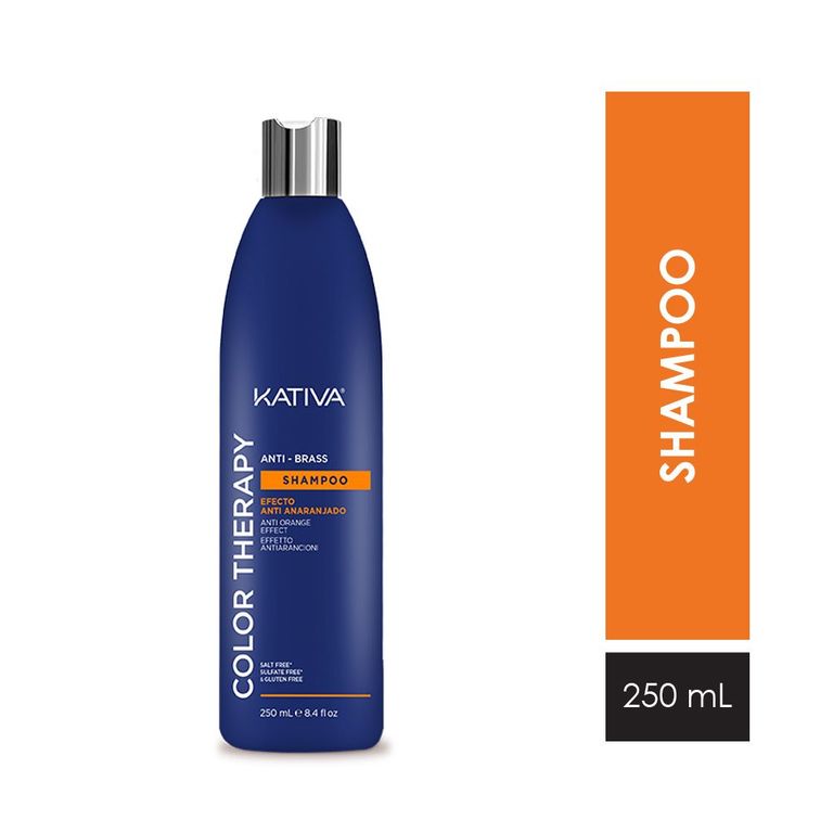 Shampoo Kativa Antibrass Cuidado Color Botella 250 mL