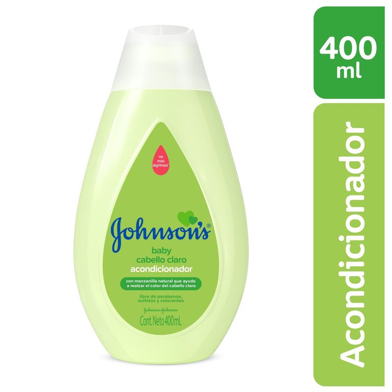 Acondicionador Johnsons Baby Manzanilla Botella 400 mL