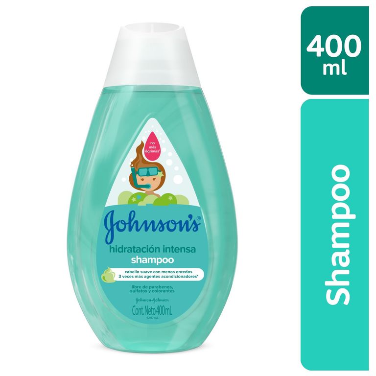 Shampoo Johnsons Baby Hidratación Intensa Botella 400 mL