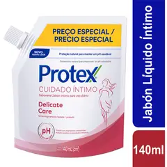 PROTEX - Jabón Íntimo Delicate Care Doypack 140 mL