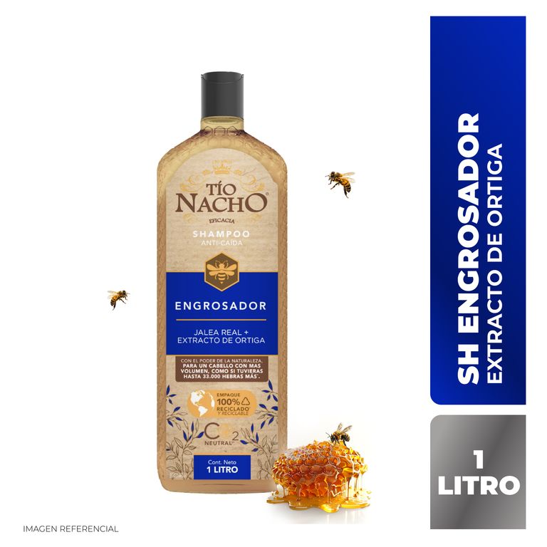 Shampoo Tio Nacho Engrosador Botella 1 L