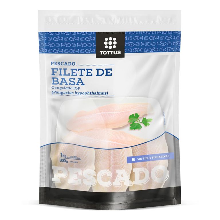 Filete De Basa Tottus 1 kg
