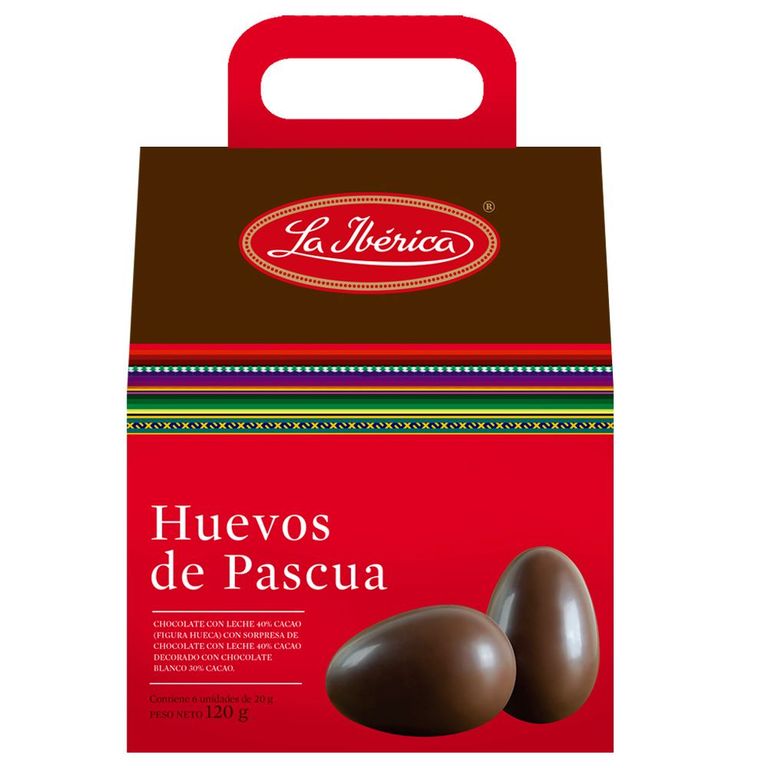 Huevo Pascua La Ibérica Caja 6 Und