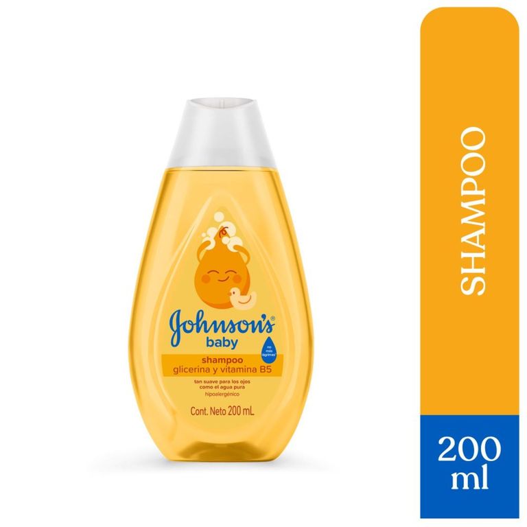 Shampoo Johnsons Baby Original Botella 200 mL