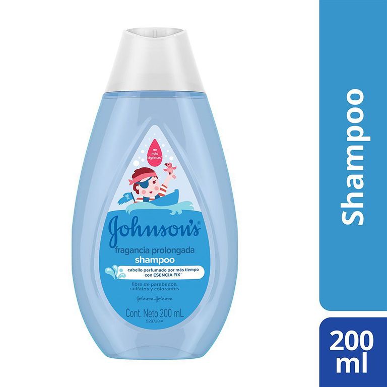Shampoo Johnsons Baby Fragancia Prolongada Botella 200 mL