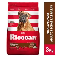 RICOCAN - Comida para Perros Adultos Edad Avanzada 3 kg