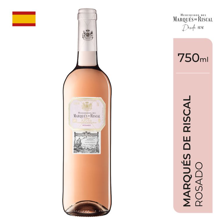 Vino Marques de Riscal Rosado Botella 750 mL