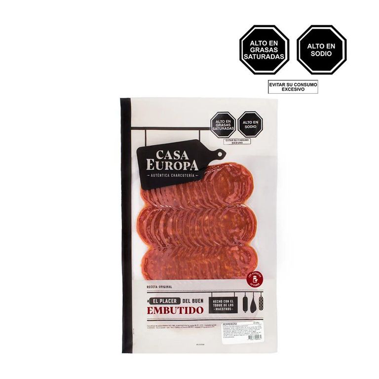 Pepperoni Casa Europa Empaque 150 g