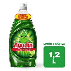 AYUDIN - Lavavajillas Limón Envase 1200 mL
