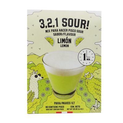 Mix Para Pisco Sour Limón 3 2 1 Sour Sobre 125 g