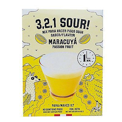Mix Para Pisco Sour Maracuyá 3 2 1 Sour Sobre 125 g