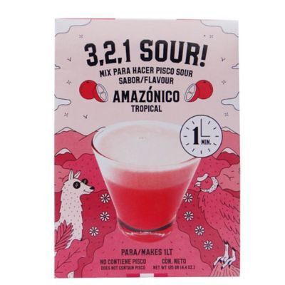 Mix Para Pisco Sour Amazónico 3 2 1 Sour Sobre 125 g