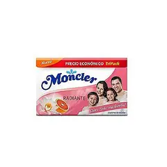 MONCLER - Jabón Rosado Pack 3 Empaques 145 g