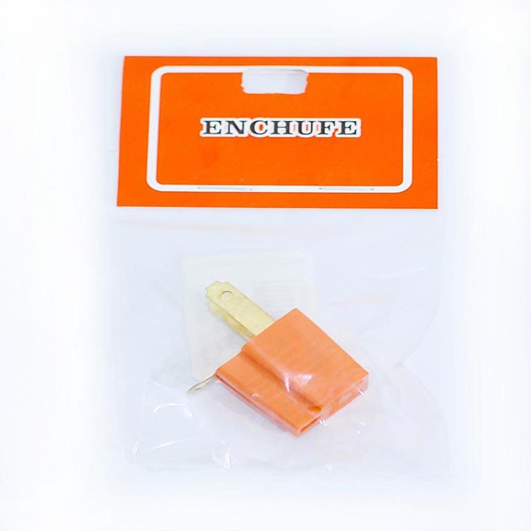 Enchufe Naranja Adaptador