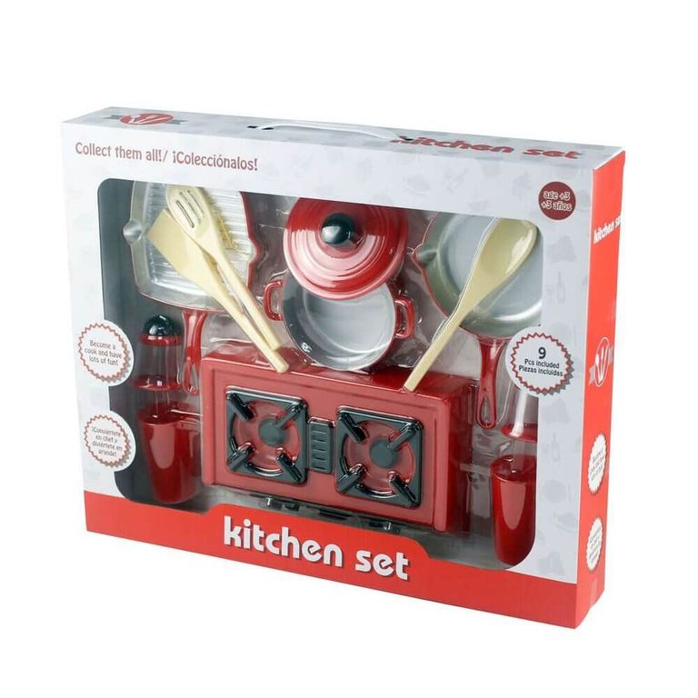 Set de Ollas y Cocinilla 12 Pzas
