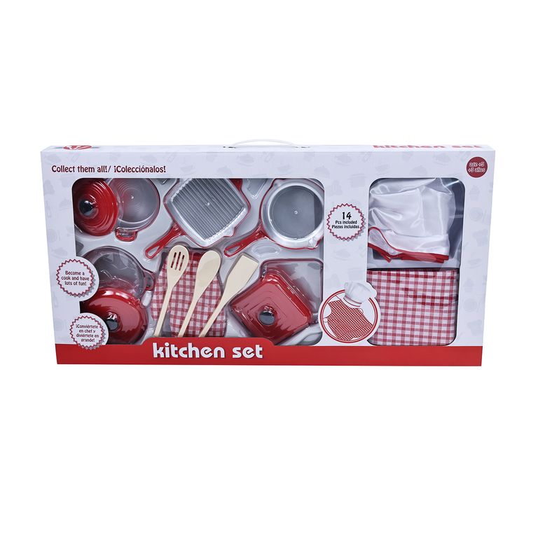 Set de Ollas Cheff con Utensilios