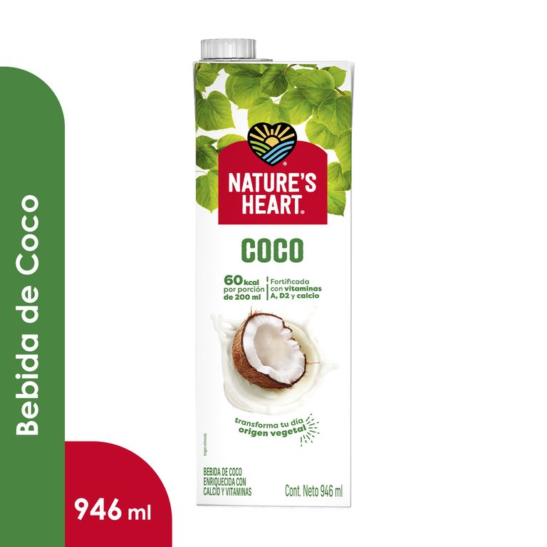 Bebida de Coco Natures Heart Caja 946 mL