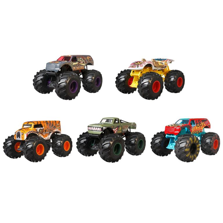 Hot Wheels Monster Trucks Surt Escala 1:64