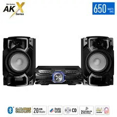 PANASONIC - Minicomponente Panasonic 650W Con Bluetooth 2Usb 4Gb